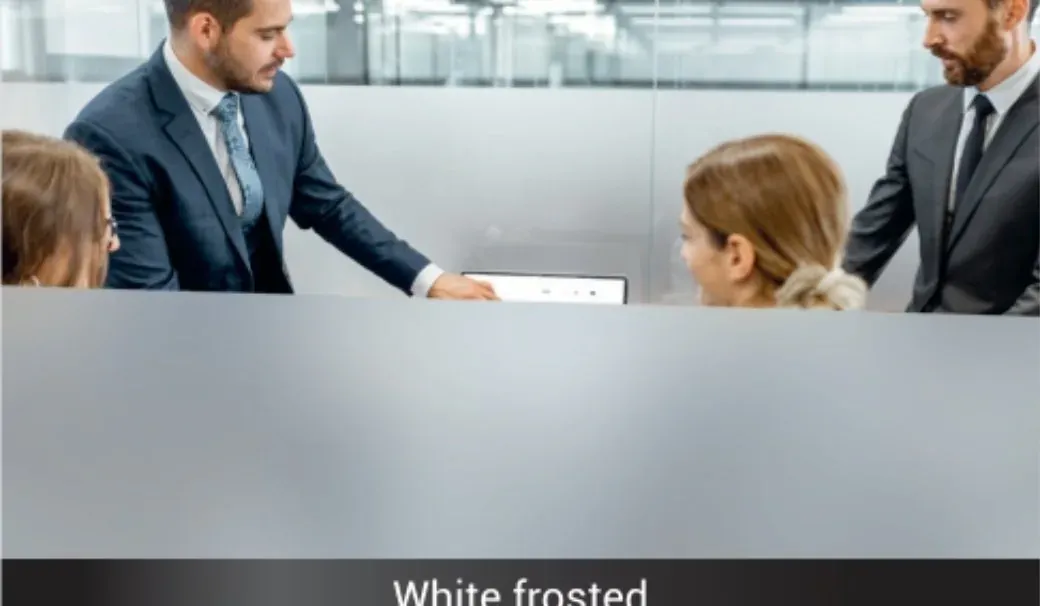 Reflectiv INT 280 White Dusted, decorative film